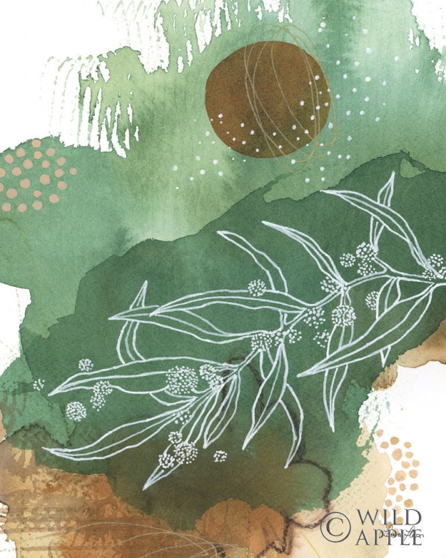 Reproduction of Nature Abstract II Detail by Laura Horn - Wall Decor Art