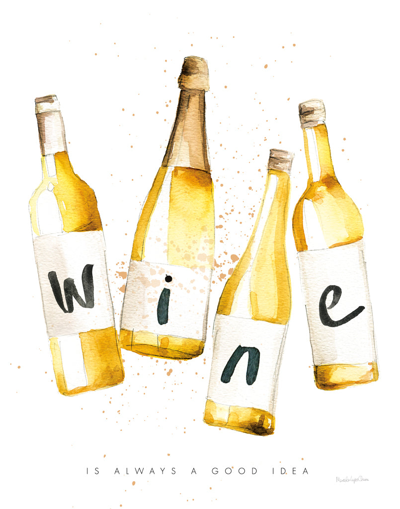 Reproduction of Pop the Cork IV by Mercedes Lopez Charro - Wall Decor Art