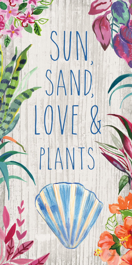 Reproduction of Tropical Home X by Farida Zaman - Wall Decor Art