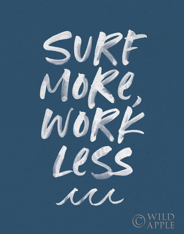 Reproduction of Beach Bums II Darker Blue by Wild Apple Portfolio - Wall Decor Art