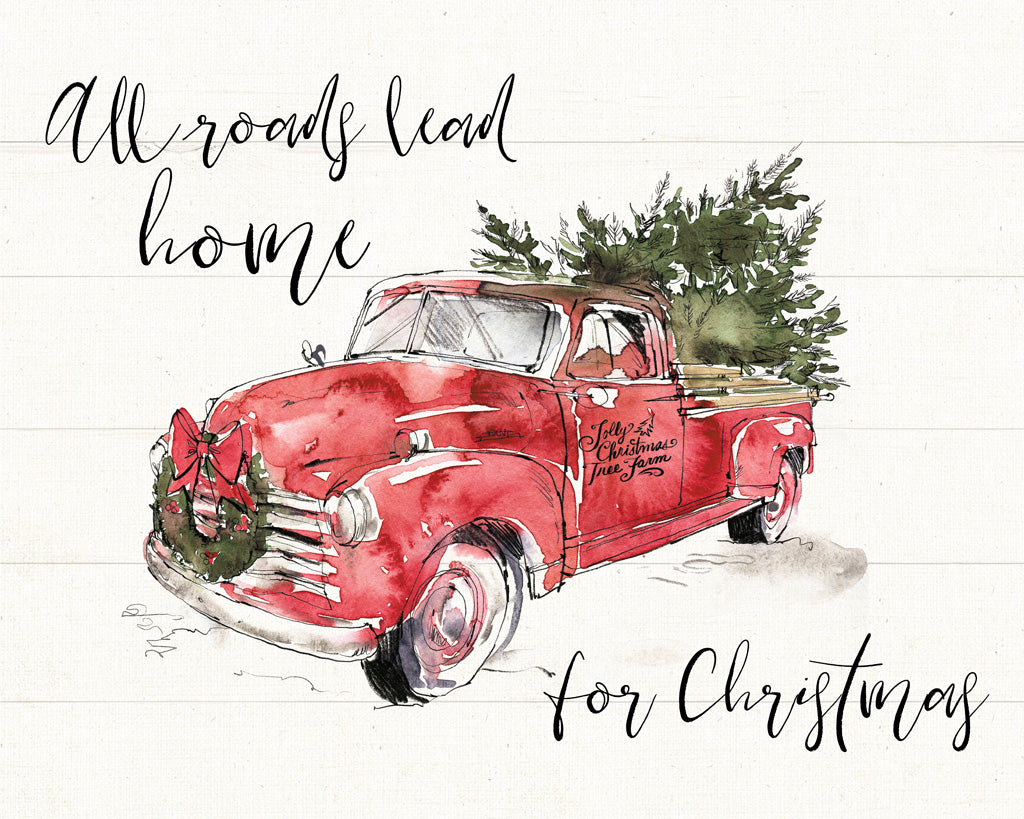 Reproduction of Soft Season All Roads by Anne Tavoletti - Wall Decor Art