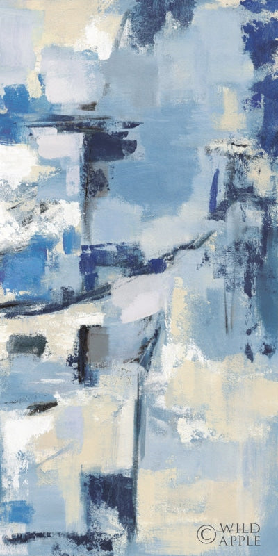 Reproduction of Old Port III Navy by Silvia Vassileva - Wall Decor Art