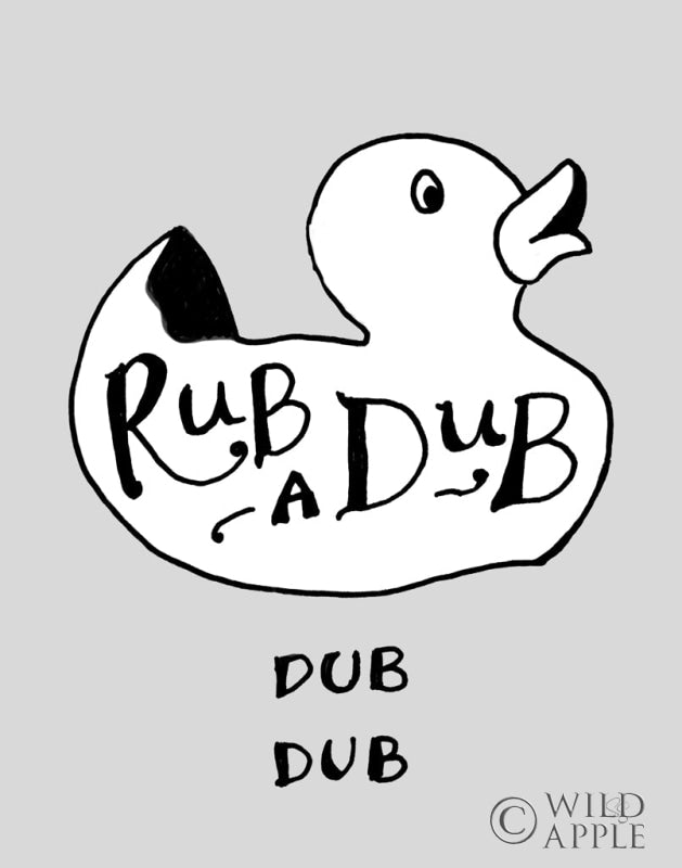 Reproduction of Rubadub by Sue Schlabach - Wall Decor Art