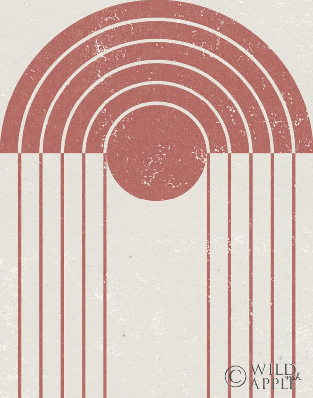 Reproduction of Terracotta Gate I by Moira Hershey - Wall Decor Art