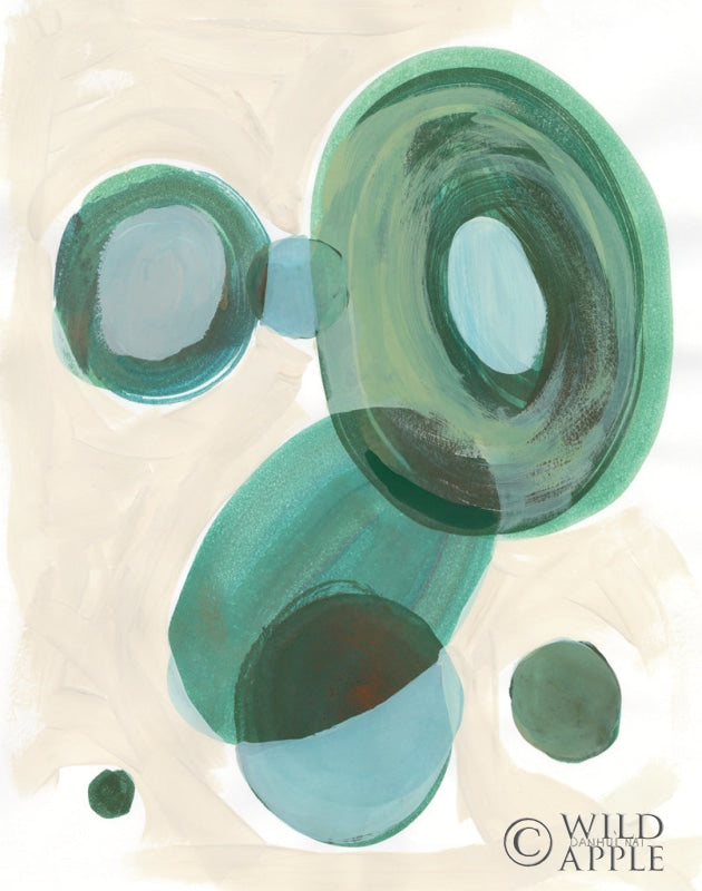 Reproduction of Middle of One Hundred I by Danhui Nai - Wall Decor Art