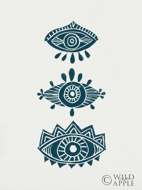 Reproduction of Evil Eye I by Courtney Prahl - Wall Decor Art