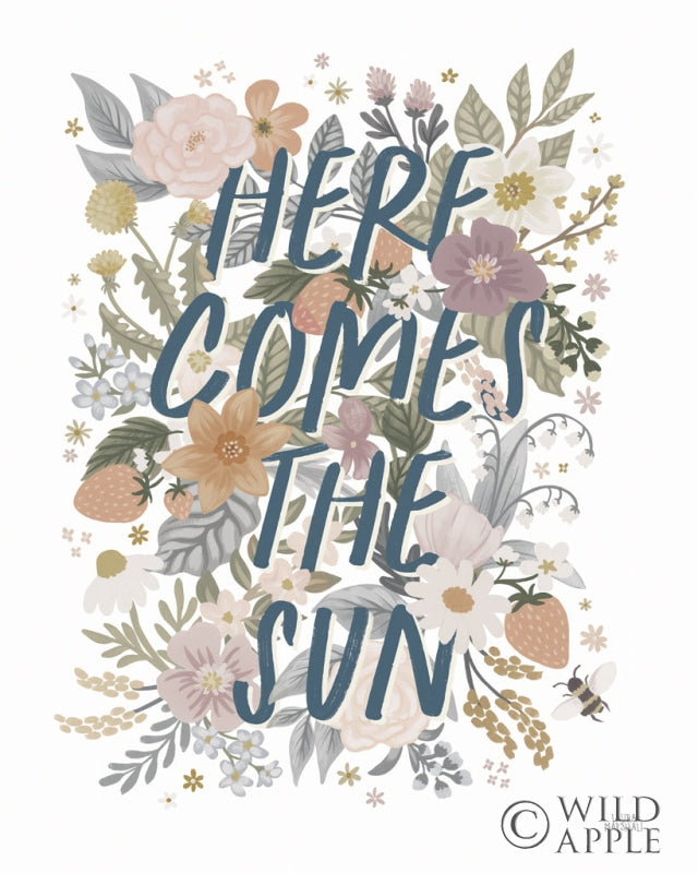 Reproduction of Spring Garden V Neutral by Laura Marshall - Wall Decor Art