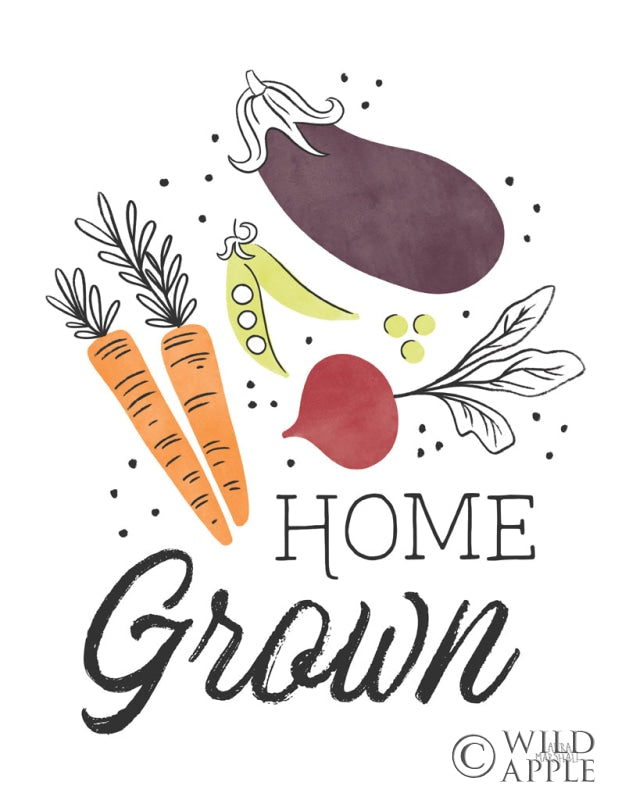 Reproduction of Garden Goodies III by Laura Marshall - Wall Decor Art