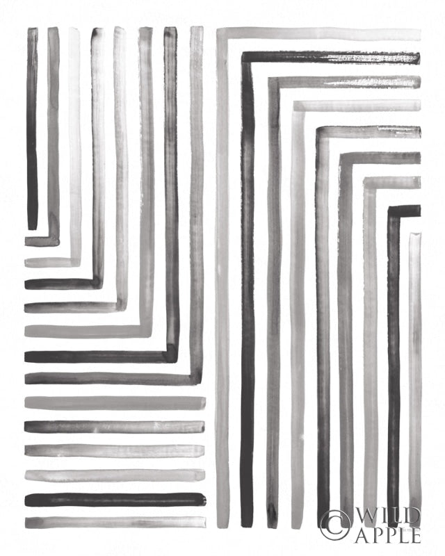 Reproduction of Sea Glass III Gray by Laura Marshall - Wall Decor Art