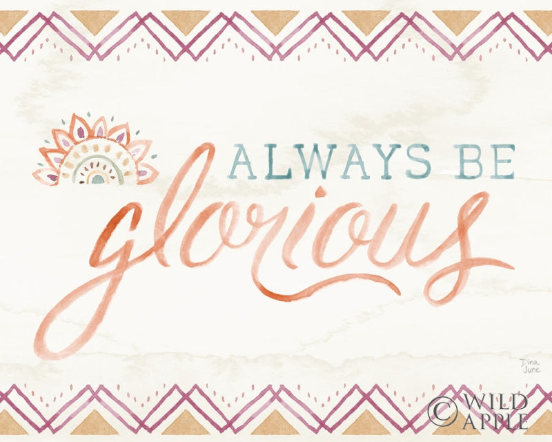 Reproduction of Boho Garden VI by Dina June - Wall Decor Art