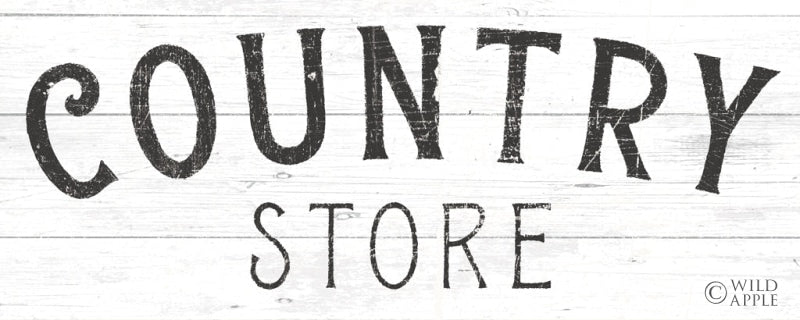 Reproduction of Country Store by Wild Apple Portfolio - Wall Decor Art