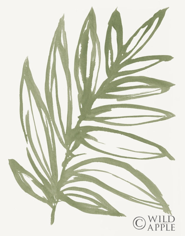 Reproduction of Nature in Sage I by Sue Schlabach - Wall Decor Art