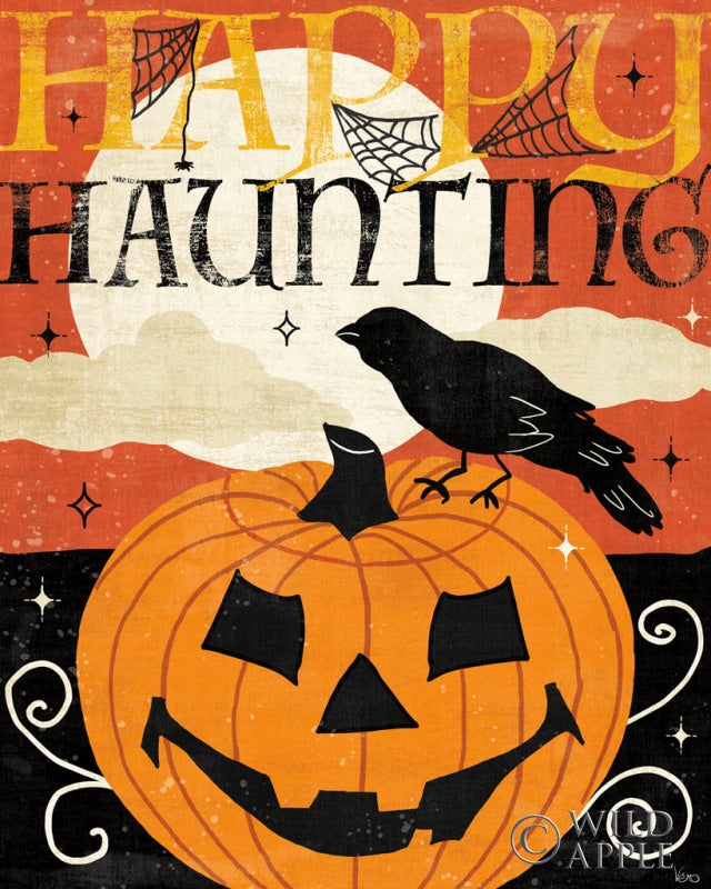 Reproduction of Halloween is Calling IV by Veronique Charron - Wall Decor Art