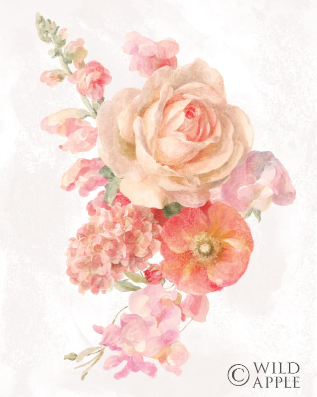 Reproduction of Sorbet Floret II by Danhui Nai - Wall Decor Art