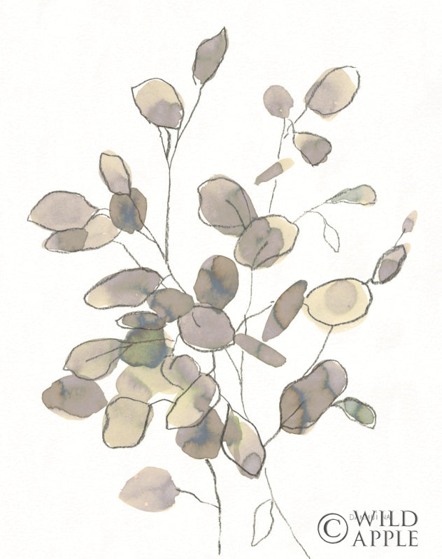 Reproduction of Transparent Leaves Dark by Danhui Nai - Wall Decor Art