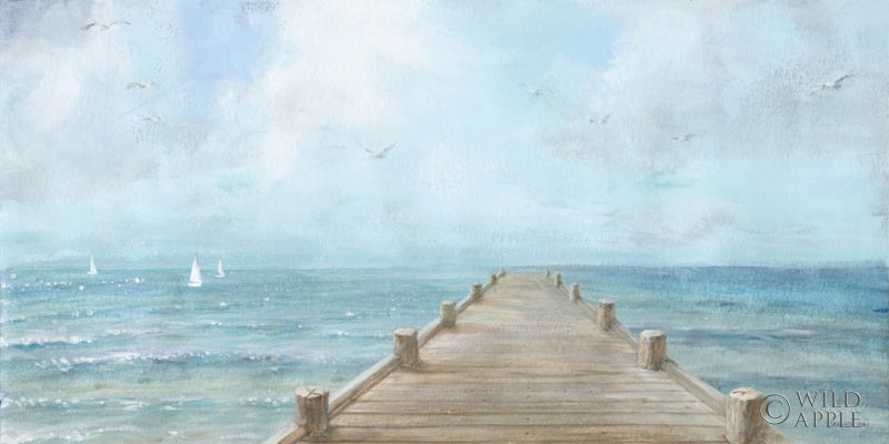 Reproduction of Summer Dock Panorama Light by Danhui Nai - Wall Decor Art