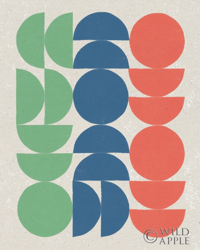 Reproduction of Make it Mod I Bright by Moira Hershey - Wall Decor Art