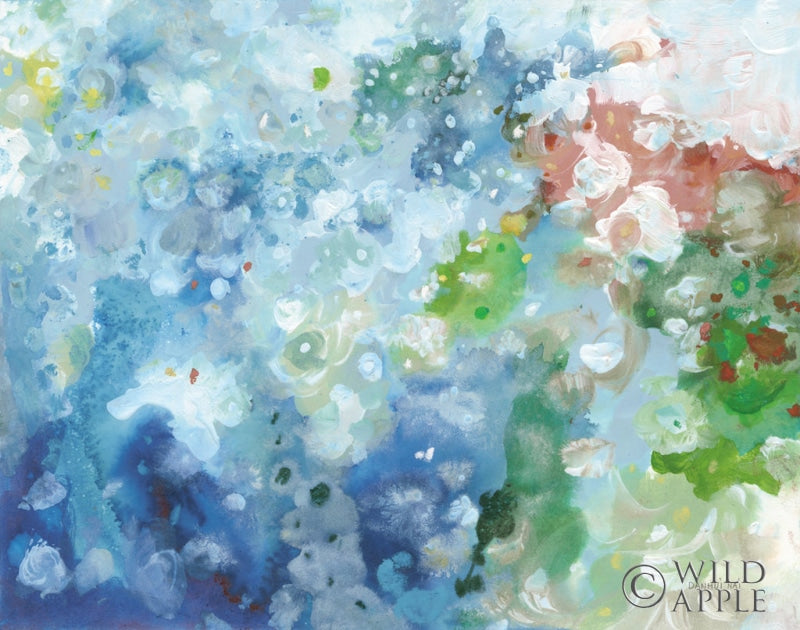 Reproduction of Tidepool Sparkle Pink Blue by Danhui Nai - Wall Decor Art