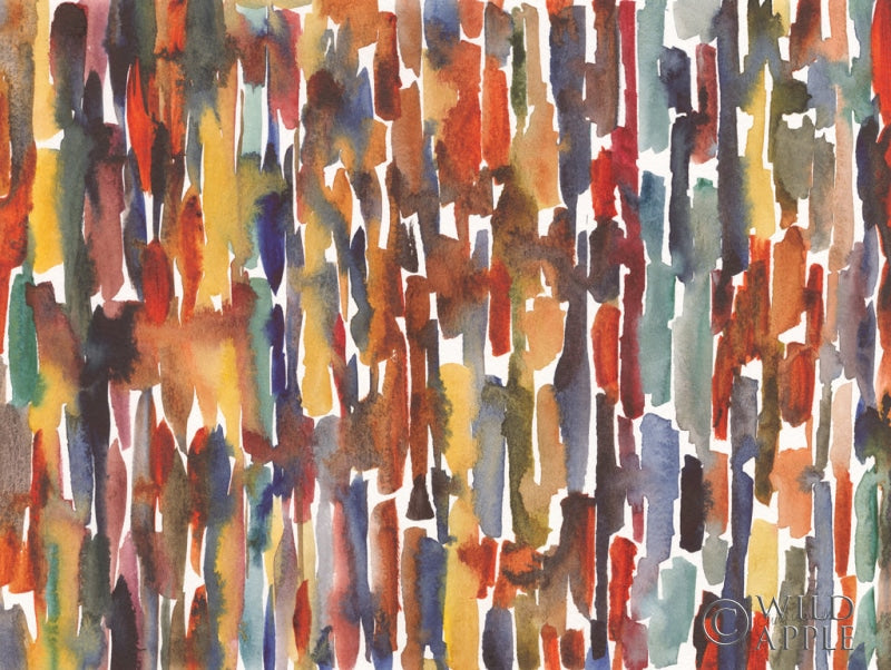 Reproduction of Strata II by Cheryl Warrick - Wall Decor Art