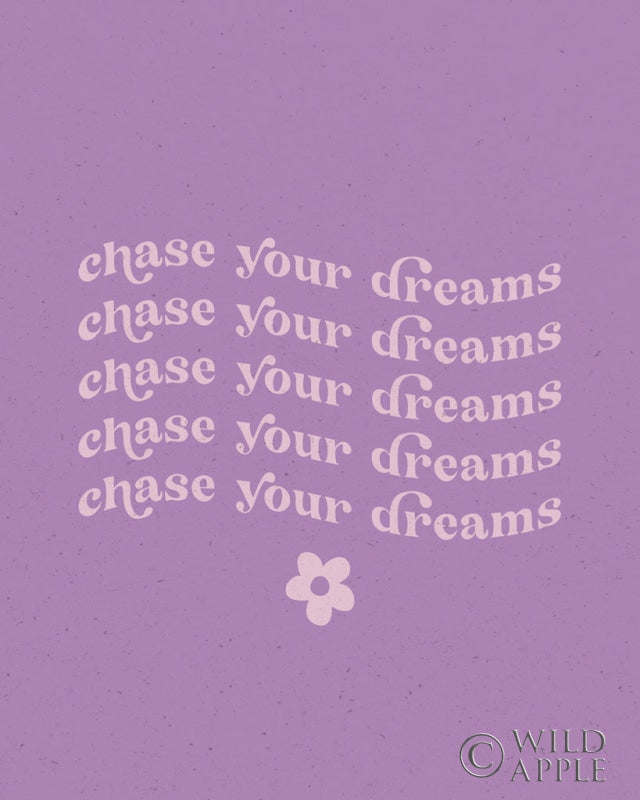 Reproduction of Wavy Words I by Wild Apple Portfolio - Wall Decor Art