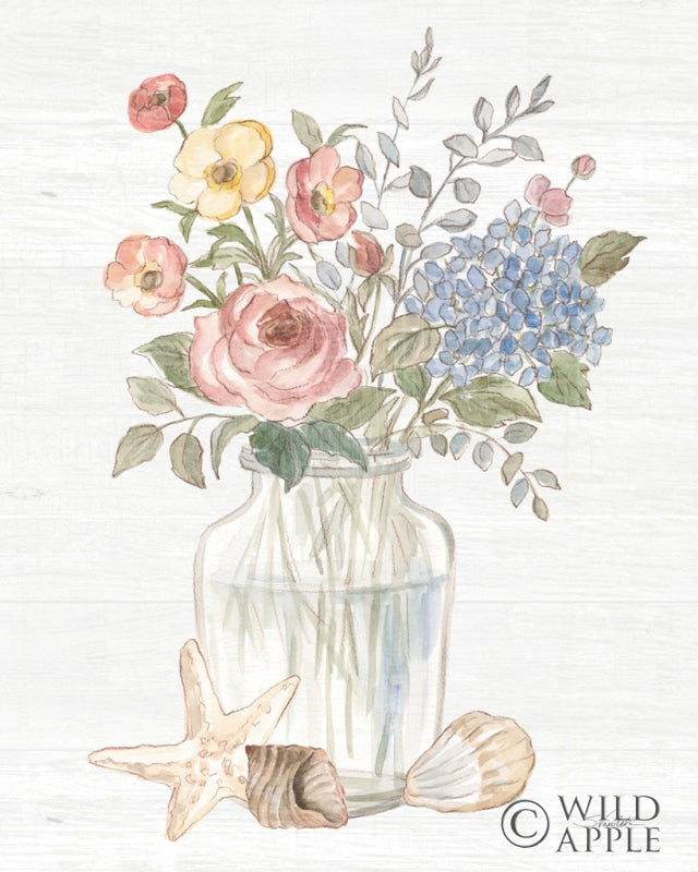 Reproduction of Coastal Cottage IV by Silvia Vassileva - Wall Decor Art