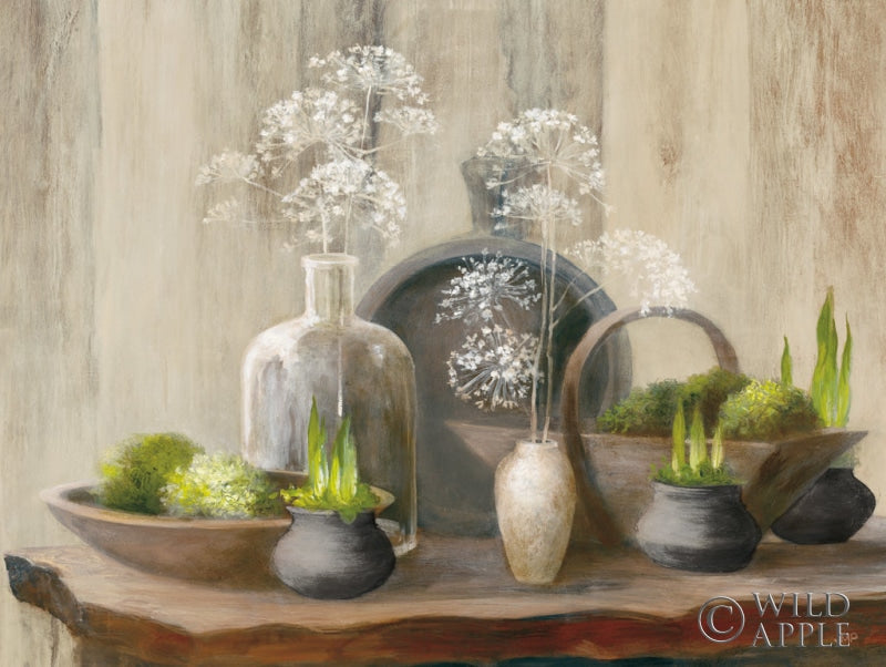 Reproduction of Rustic Elegance I Dark by Julia Purinton - Wall Decor Art