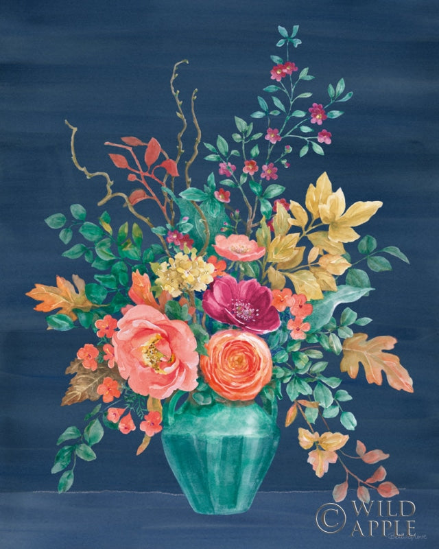 Reproduction of Floral Drama III by Beth Grove - Wall Decor Art