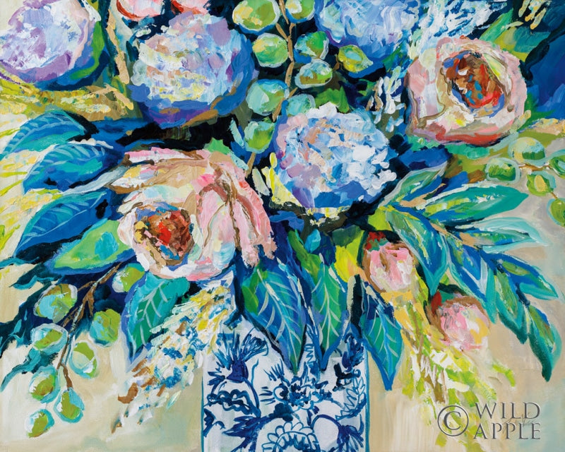 Reproduction of July Romance by Jeanette Vertentes - Wall Decor Art