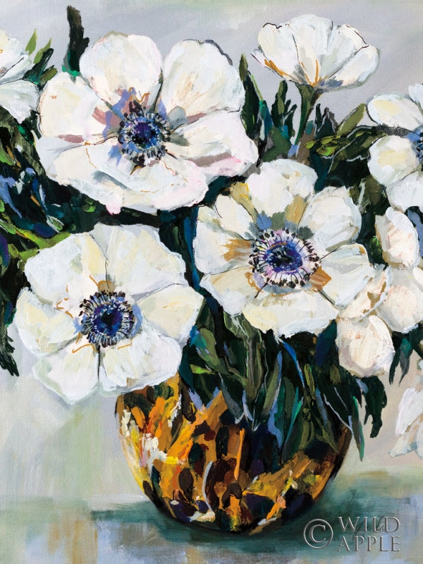 Reproduction of Fall Festive White by Jeanette Vertentes - Wall Decor Art