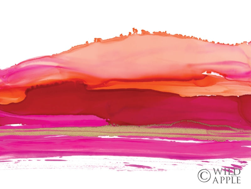 Reproduction of Magentascape II by Chris Paschke - Wall Decor Art