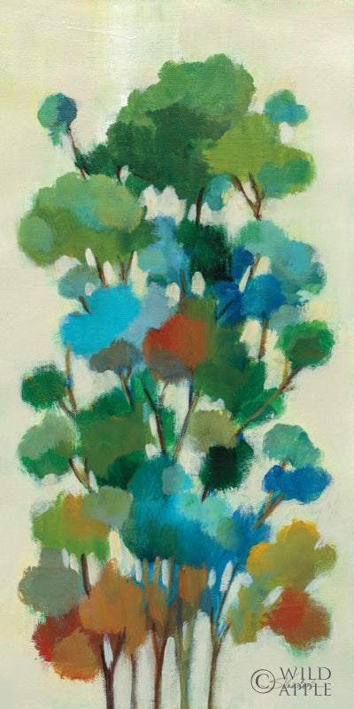 Reproduction of Green Branches I by Silvia Vassileva - Wall Decor Art