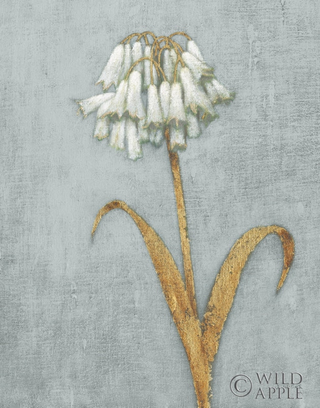 Reproduction of Shimmering Summer II Soft Gray Crop by James Wiens - Wall Decor Art