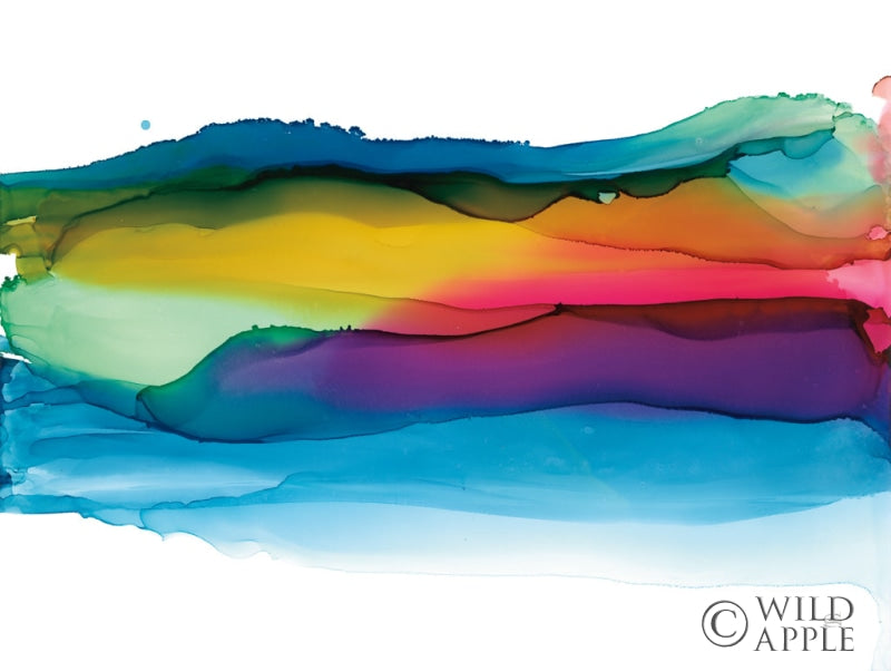 Reproduction of Rainbowscape II by Chris Paschke - Wall Decor Art