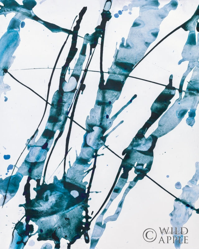 Reproduction of Abstract Splash by Albena Hristova - Wall Decor Art