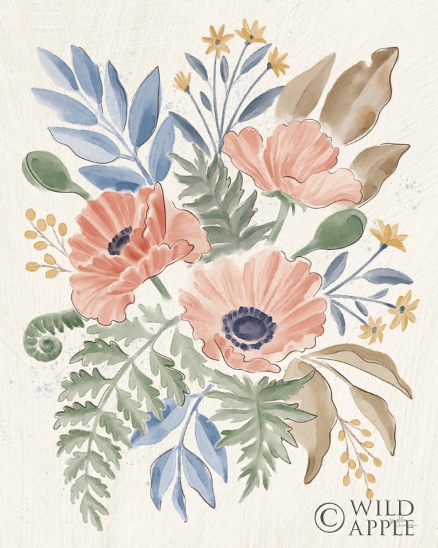 Reproduction of Botanical Blend III by Janelle Penner - Wall Decor Art