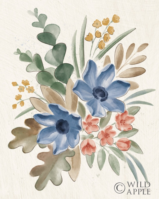 Reproduction of Botanical Blend V by Janelle Penner - Wall Decor Art