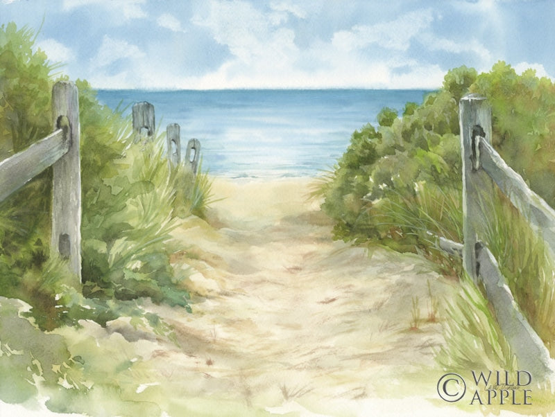 Reproduction of Cap Cod Path by Leslie Trimbach - Wall Decor Art