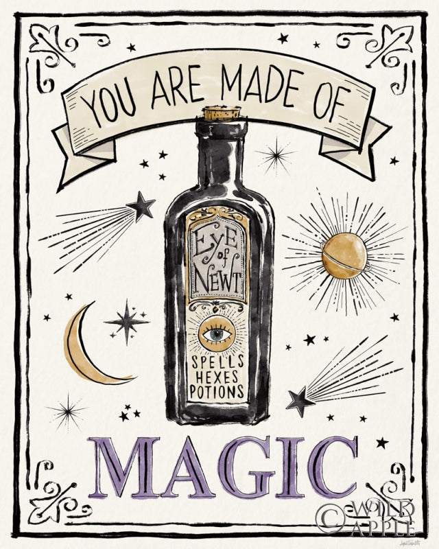 Reproduction of Mystic Moon III by Anne Tavoletti - Wall Decor Art