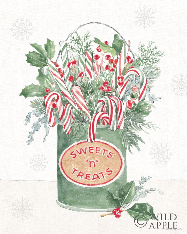 Reproduction of Christmas Charm II by Beth Grove - Wall Decor Art