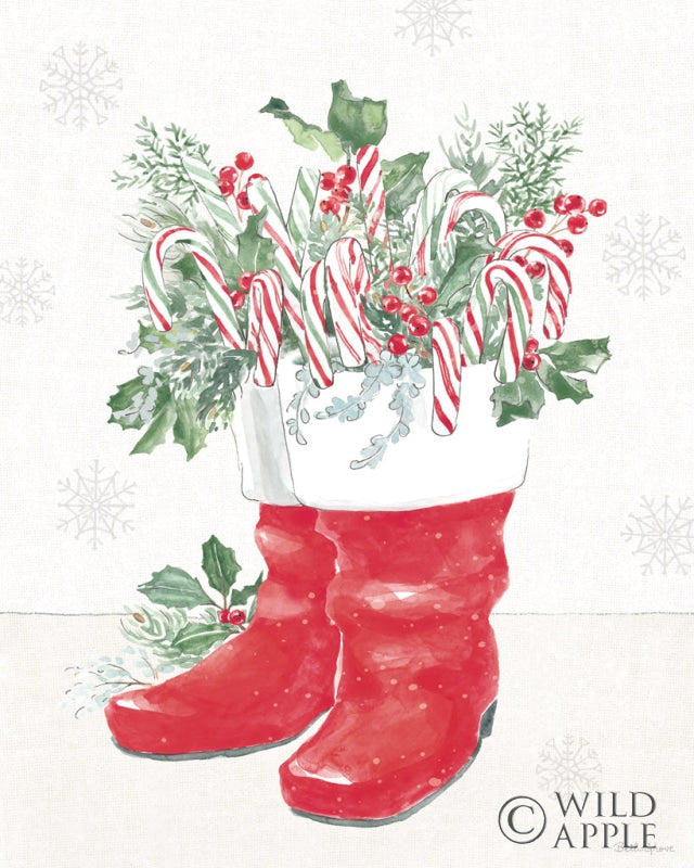 Reproduction of Christmas Charm III by Beth Grove - Wall Decor Art