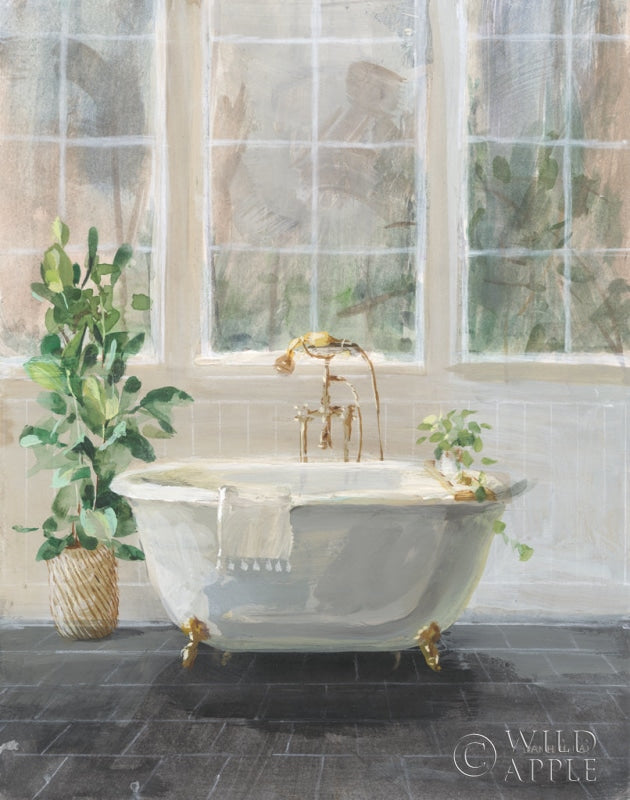 Reproduction of Simple Pleasures Bath I by Danhui Nai - Wall Decor Art