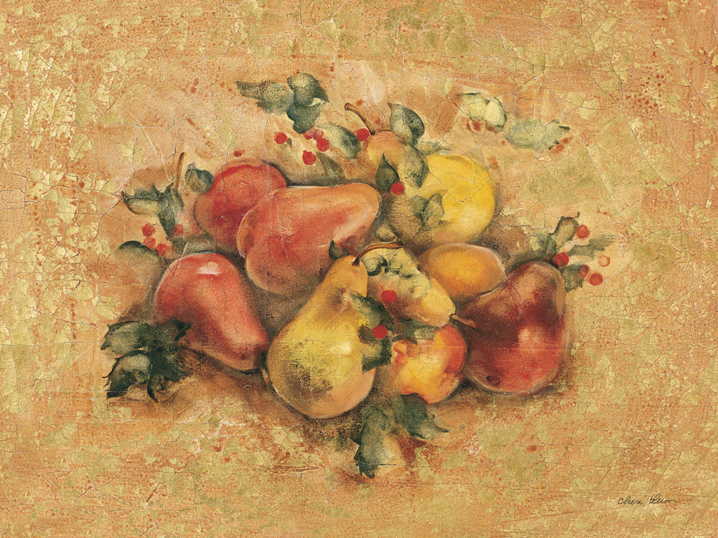 Reproduction of Holiday Fruit by Cheri Blum - Wall Decor Art