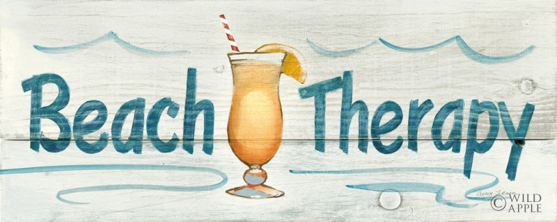 Reproduction of Beach Therapy Color by Avery Tillmon - Wall Decor Art