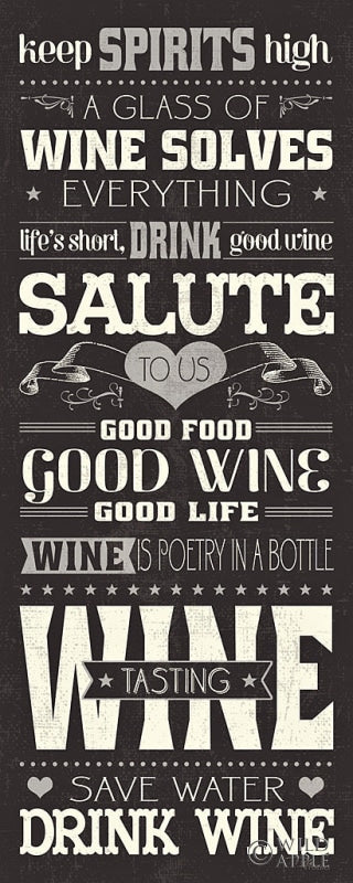 Reproduction of Wine Lovers II by Pela Studio - Wall Decor Art