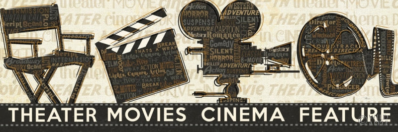 Reproduction of Cinema by Pela Studio - Wall Decor Art