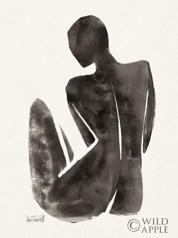 Reproduction of Neutral Nudes II Crop by Anne Tavoletti - Wall Decor Art