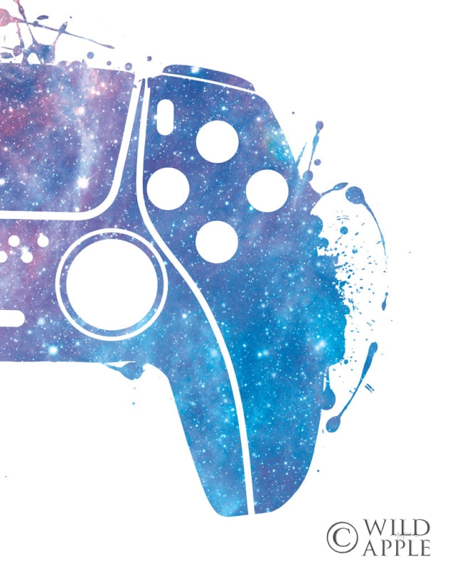 Reproduction of Gamer Splash V by Mary Urban - Wall Decor Art