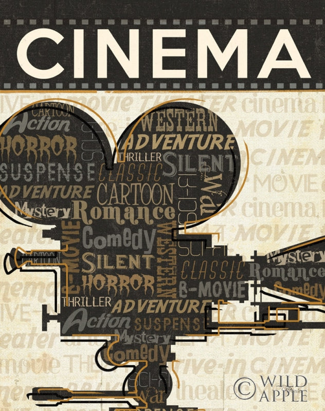 Reproduction of Cinema I by Pela Studio - Wall Decor Art