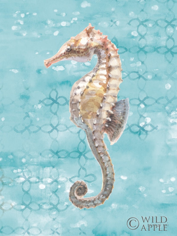 Reproduction of Sunrise Beach IV Crop by Danhui Nai - Wall Decor Art