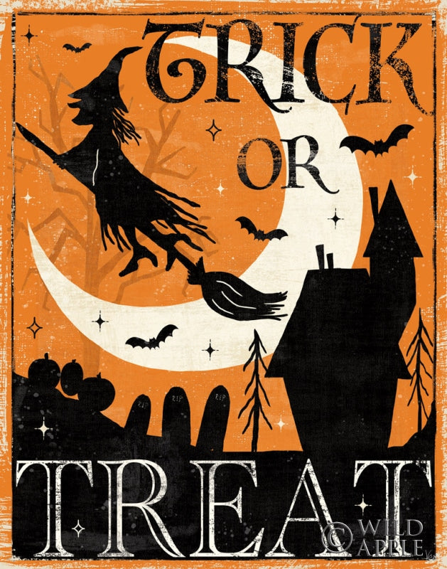 Reproduction of Halloween is Calling II Light by Veronique Charron - Wall Decor Art